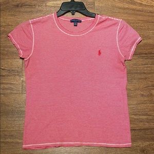 Red & White Ralph Lauren T-Shirt